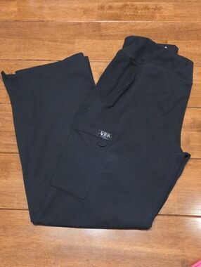 QBx Scrub Bottoms- Womens Black Size Large